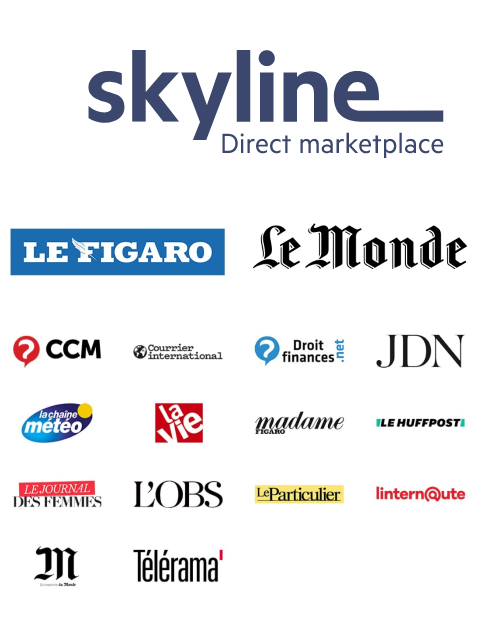 Skyline Direct Marketplace, groupes Le Figaro et Le Monde