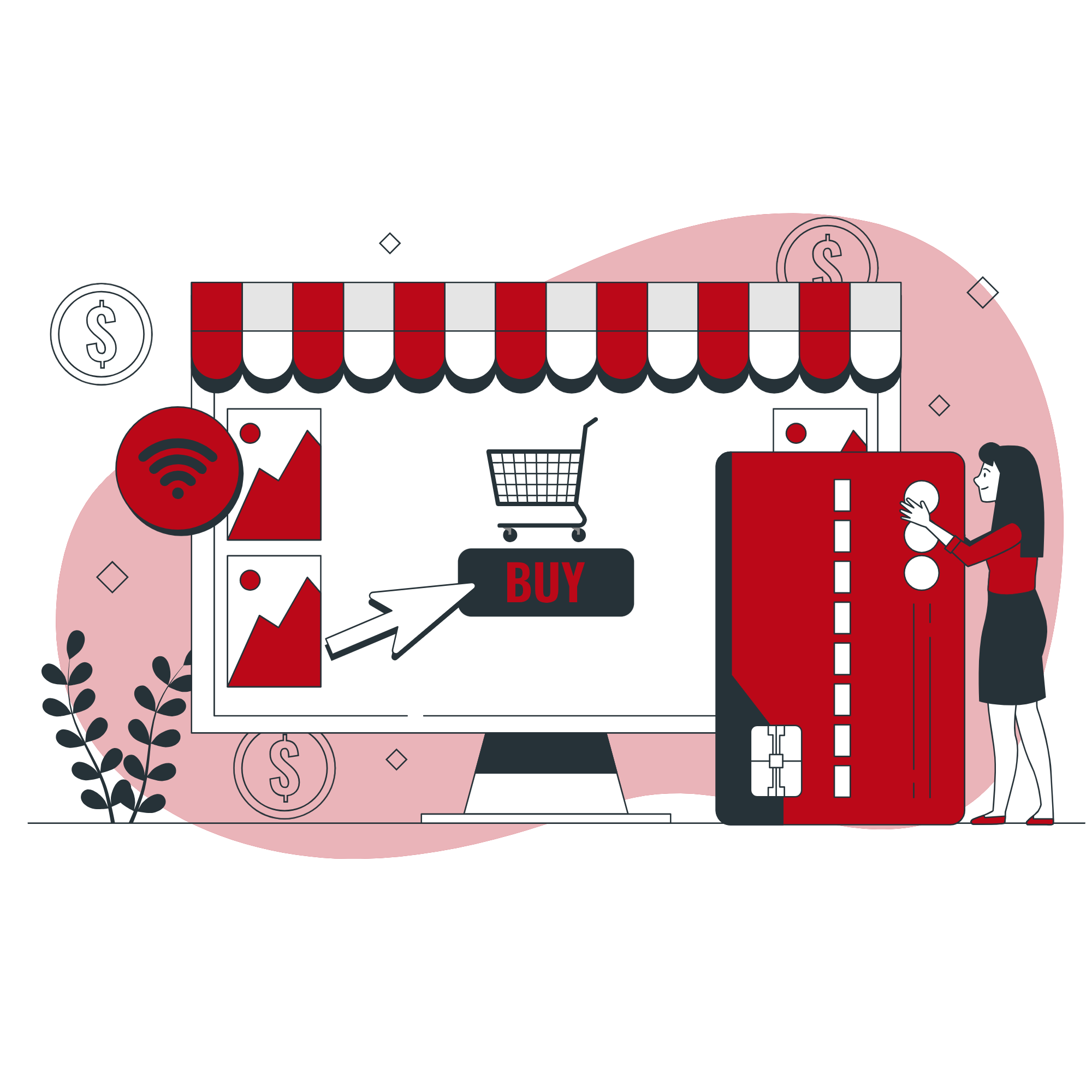 Image d’illustration de l’article IA et shopping