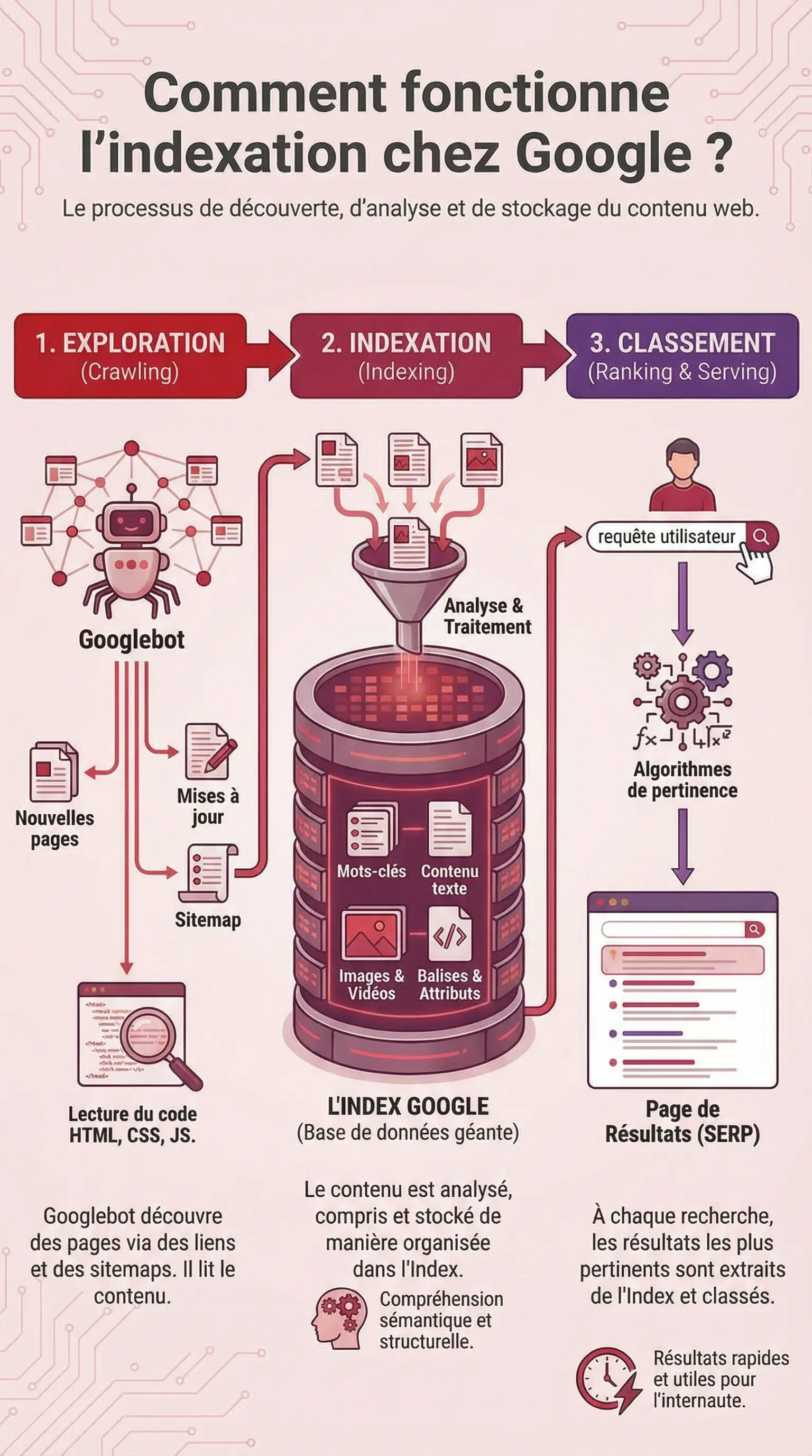 Indexation de vos pages dans Google - SYNERWEB