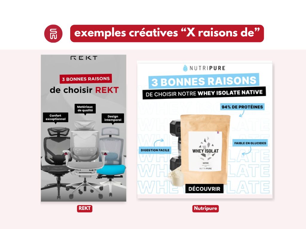 Illustration créative "X raisons de"