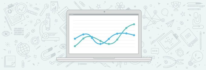 Illustration d'un graphique représentant deux courbes qui se croisent